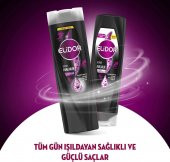 Elidor Superblend Saç Bakım Şampuanı Esmer Parlaklık E Vitamini Chia Tohumu Yağı Melanin 400 ml X3 - 5