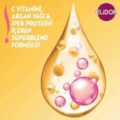 Elidor Superblend Saç Bakım Şampuanı İpeksi Yumuşaklık Argan Yağı İpek Proteini C Vitamini 400 ml - 4