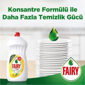 Fairy 3000   ml Ultra Hızlı 3lü Etki Sıvı Bulaşık Deterjanı limon ve Misket limonu Kokulu 1500 ml - 5
