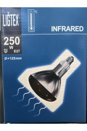 Isıtıcı Lamba 250Watt - Kümes Isıtıcı Ampül - Kırmızı IŞık - 1