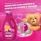 Yumoş Sıvı Bakım Çamaşır Deterjanı Renkli Giysiler 1690 ml - 4