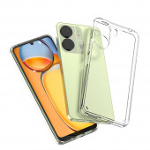 Xiaomi Redmi 13C Kılıf Coss Arkası Sert Plastik Yanları Silikon Kapak - 6