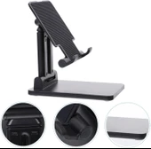 MEKs'ten Masaüstü Telefon Standı Yükseklik ve Bakış Açısı Ayarlanabilir Telefon Tutucu ve Tablet Standı-ÇB - 4