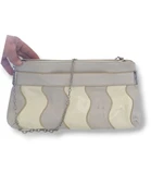 NİNE WEST GRİ ZİNCİR ASKILI CLUTCH PORTFÖY - 1