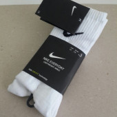 Nike Everyday Cushioned 3'lü Havlu Çorap Uzun Çorap Beyaz 3 Çift - 1