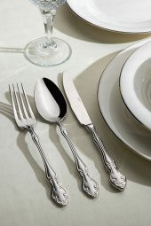 Nehir adriana çatal kaşık takımı seti -89 parça kaşık çatal seti 12 kişilik - 2