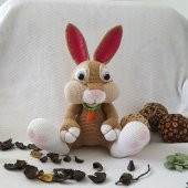 Tavşan Rabbit Amigurumi Organik Oyuncak - 1