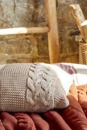Woodland Bej Tek Kişilik Cozy Comfort Set - 4