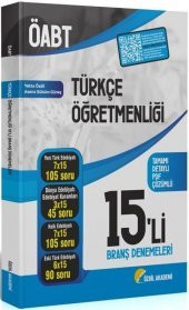ÖABT Türkçe Öğretmenliği 15 li Deneme Çözümlü Özdil Akademi - 1