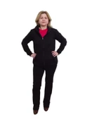 Siyah Kapüşonlu Unisex Sweat Hırka - 2