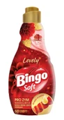 Bingo Soft Çamaşır Yumuşatıcı Konsantre 1440ML Lovely (4 Lü Set) - 2