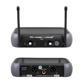 MAGICVOICE PG-42X VHF 2 EL KABLOSUZ TELSİZ MİKROFON (VOLUME KONTROLLÜ) + 525 AMERİKAN FİŞ VERİLECEK - 3