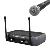 MAGICVOICE PG-42X VHF 2 EL KABLOSUZ TELSİZ MİKROFON (VOLUME KONTROLLÜ) + 525 AMERİKAN FİŞ VERİLECEK - 4