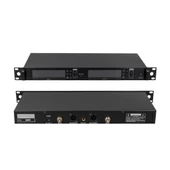 Magıcvoıce Mv-21633 2 El Tipi Mikrofonlu 100+100 Kanal Antenli Uhf-pll Kablosuz Telsiz Mikrofon - 2