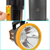 POWERMASTER XJ-1 ŞARJLI LEDLİ 3 KADEMELİ EL FENERİ - 2