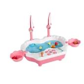 Aya Toys Pilli Balık Oyunu 40180, Pilli Havuzlu Müzikli Balık Tutma Oyunu - 4