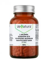Venatura L-Arjinin, Koenzim Q10 ve Bitkisel Ekstreler 60 Tablet - 1