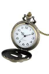 Köstekli Cep Saati Ouartz Ayyıldız Türk Baytasarımlı Zincirli Cep Saati Trend thumbnail 1