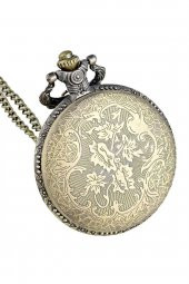 Köstekli Cep Saati Ouartz Ayyıldız Türk Baytasarımlı Zincirli Cep Saati Trend thumbnail 5