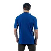 Şensel, Polo Yaka Tişört, Saks-Siyah -136E2241- Tshirt, T-shirt - 3