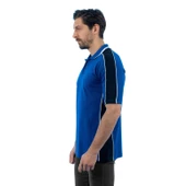 Şensel, Polo Yaka Tişört, Saks-Siyah -136E2241- Tshirt, T-shirt - 2