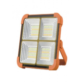 Led Projektör Beyaz -Sarı Işık 9000 Lümen Güneş Enerjili 50W AA181 - 2