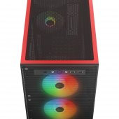 Rampage BLAZE Mesh Temperli Camlı Siyah 4* 12cm ARGB Fan M-ATX Mid-T Gaming Oyuncu Kasası - 5