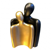 İKİLİ SOYUT SARILAN SEVGİLİ BİBLO BB425-7 thumbnail 1