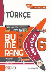 Günay 6. Sınıf Türkçe Etkinlikli Bumerang Serisi 2024 - 1