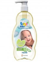 Uni Baby Saç Ve Vücut Şampuanı Aloe Vera Özlü 700 Ml Yeni - 1