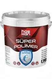 Haskan Süper Polimer Zemin Teras Tenis-Kort Boyası Beyaz 20 Kg. - 1
