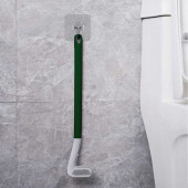 Porsima 1445 Yeşil Golf Tasarımlı Silikon Banyo Tuvalet Klozet Temizleme Fırçası Ve Tutucu Set - 1