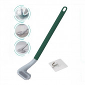 Porsima 1445 Yeşil Golf Tasarımlı Silikon Banyo Tuvalet Klozet Temizleme Fırçası Ve Tutucu Set - 2