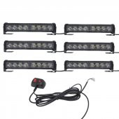 6lı 48 led çakar lamba sarı-sarı 12-30V / LAPA545-2 - 1
