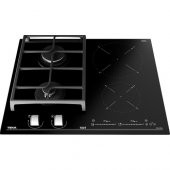 Teka JZC 64322 ABC BK (E4) 60 cm Siyah Camlı İndüksiyonlu + Gazlı Hibrit Ocak - 4