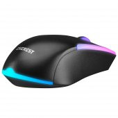 Everest KM-R59 FORZA PLUS Siyah Usb Rainbow Backlight Q Klavye + 1200 dpi Mouse Set - 8