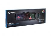 Everest KMX-88 Siyah Usb Gökkuşağı Zemin Aydınlatmalı Q Multimedia Oyuncu Klavye + Mouse Set - 5