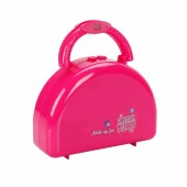 4278 Pretty Pinky 3 Katlı Pembe Çantalı Makyaj Seti - 2