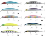 Kendo Seabass Minnow Yeni Seri 12,5cm 21 gr Floating Suni Yem - 2