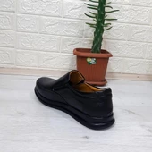Fiyra flcn400 Siyah İç Dış Hakiki Deri  Kaymaz Taban Erkek Ayakkabı - 10