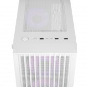 Rampage LYRA Mesh Temperli Camlı Beyaz 3* 12cm RGB Fan M-ATX Mini-T Gaming Oyuncu Kasası - 5