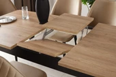 Mercan Modern MDF Yemek Odası Masa Sandalye Takımı - 5