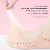 1 çift Silikon Çorap Ayak Bakımı Jel Çorap Nefes Profesyonel Nası - 4