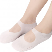 1 çift Silikon Çorap Ayak Bakımı Jel Çorap Nefes Profesyonel Nası - 5