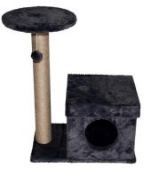 Dubex 39x72x80 cm Kedi Oyun Evi ve Tırmalama Platformu Gri - 1