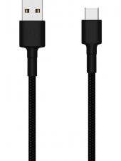 Xiaomi USB to USB-C Type-C Şarj/Data Kablosu 1 Metre - Siyah - 1