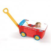 Dolu Bloklu Çek Çek Araba 28 Parça Eğitici Öğretici Yapboz Blok Seti - 4