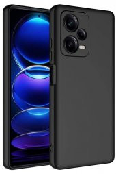 Xiaomi Redmi Note 12 Pro Plus 5G Kılıf Lansman Mat İçi Kadife Pürüzsüz Kaymaz - 1