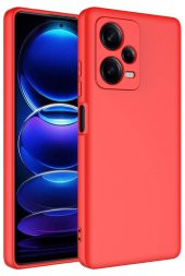 Xiaomi Redmi Note 12 Pro Plus 5G Kılıf Lansman Mat İçi Kadife Pürüzsüz Kaymaz - 3