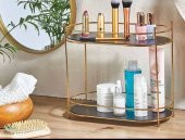 Çok Amaçlı Makyaj Takı Organizeri İki Katlı Kozmetik Organizer - 1